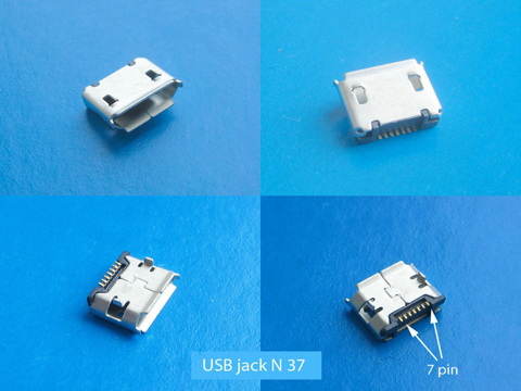 Разъём micro USB  № 37   УВЕЛИЧИТЬ